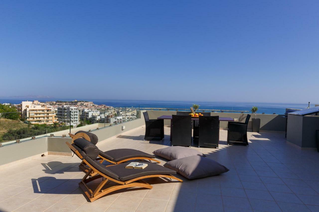 Appartamento Stelios Penthouse Rethymno Esterno foto