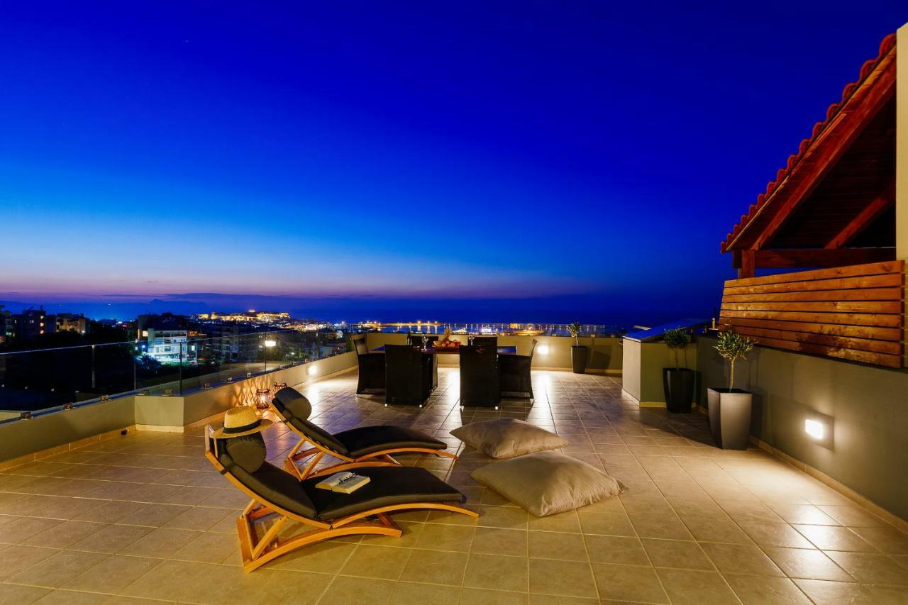 Appartamento Stelios Penthouse Rethymno Esterno foto