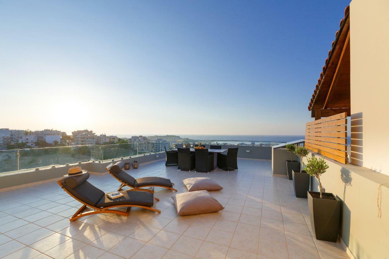 Appartamento Stelios Penthouse Rethymno Esterno foto