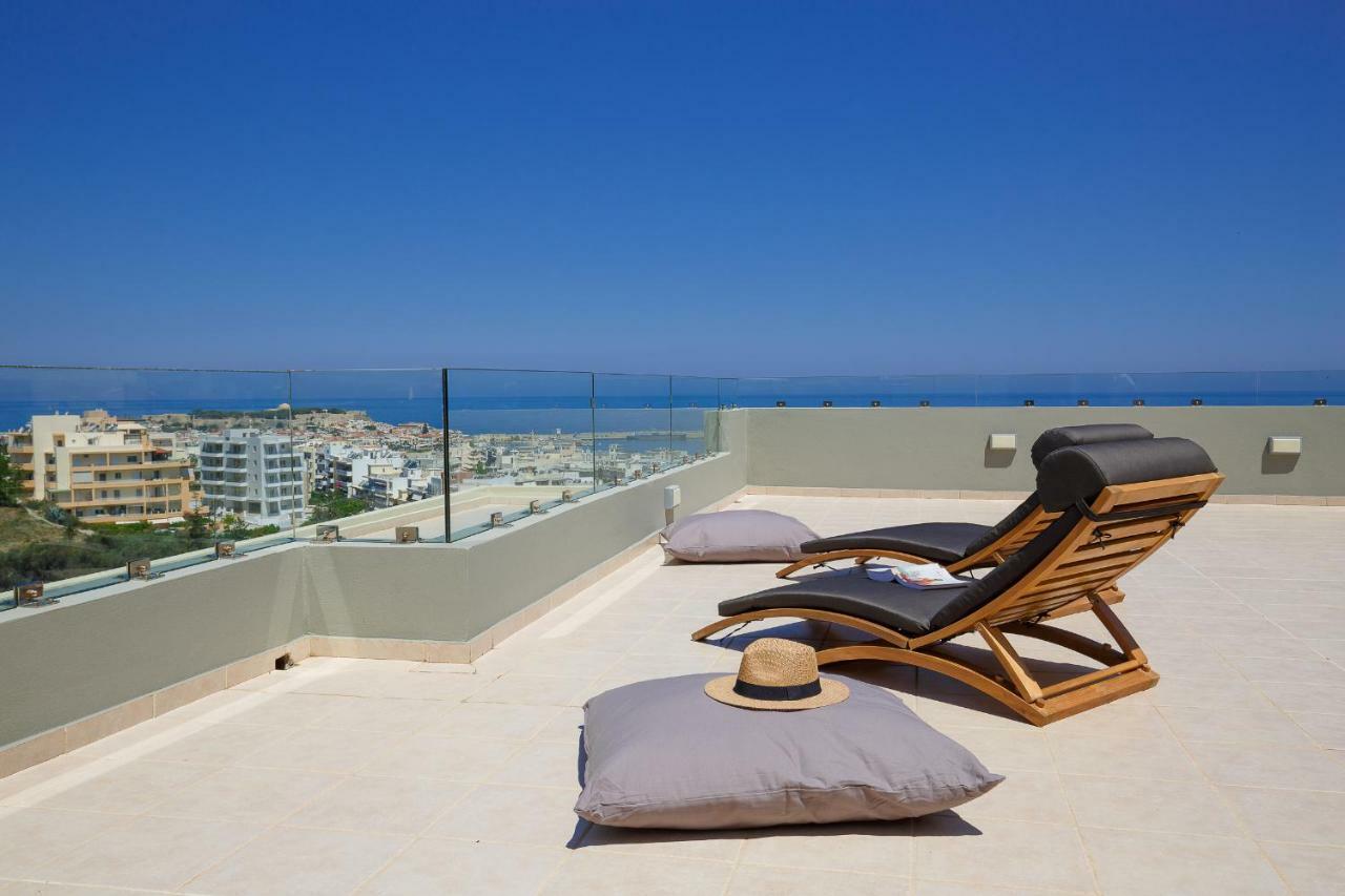 Appartamento Stelios Penthouse Rethymno Esterno foto