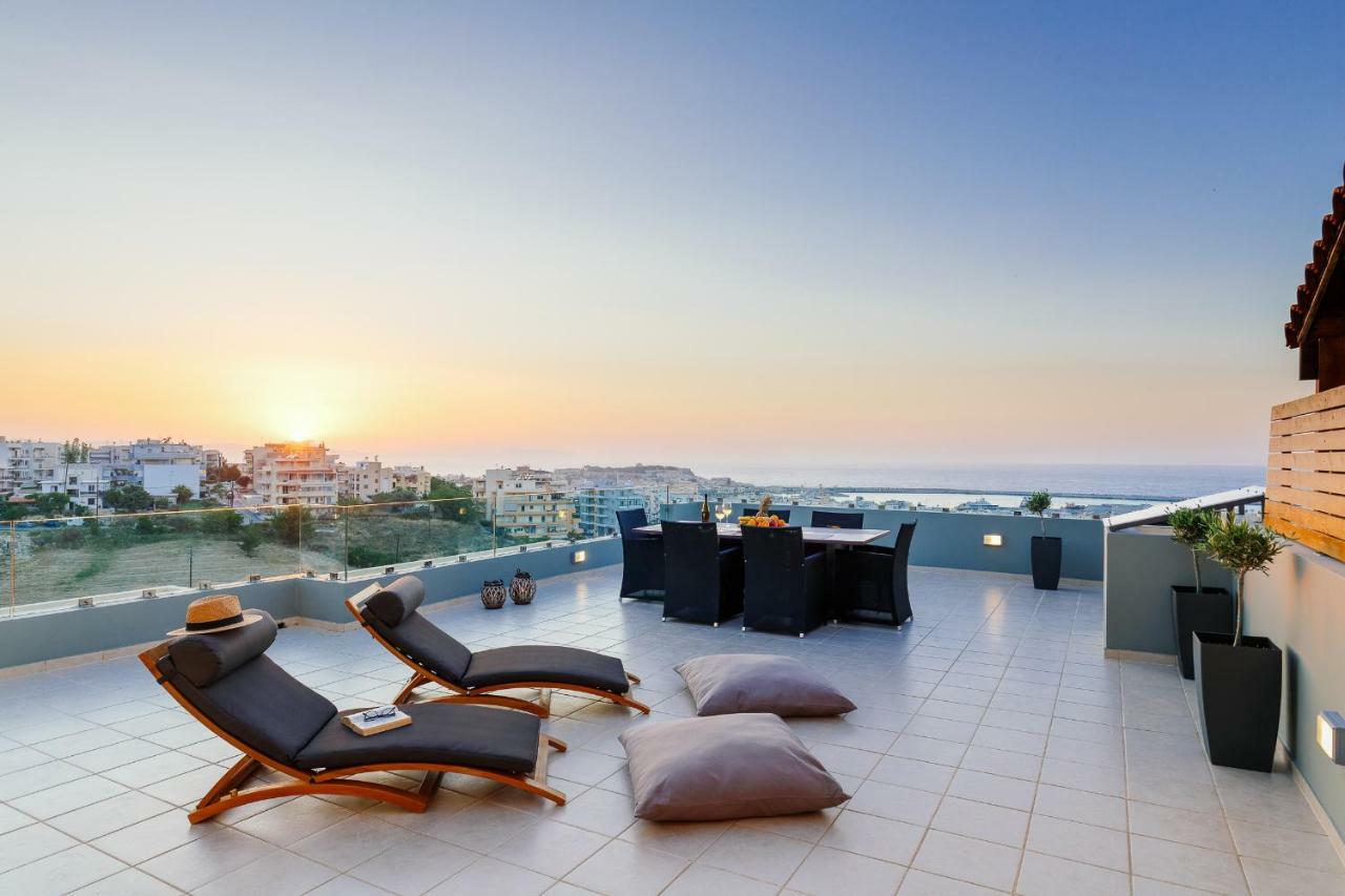 Appartamento Stelios Penthouse Rethymno Esterno foto