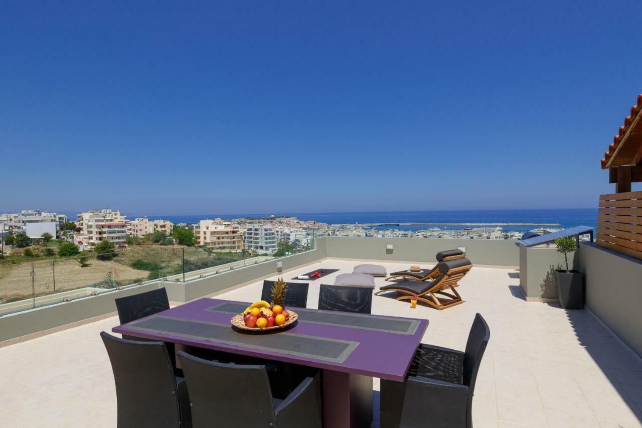 Appartamento Stelios Penthouse Rethymno Esterno foto